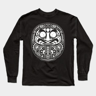 Daruma Tribal Long Sleeve T-Shirt